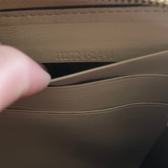 Gucci Long Wallet Leather Guccissima GG Shima Monogram Zip Around Zippy Biege - Picture 5 of 17
